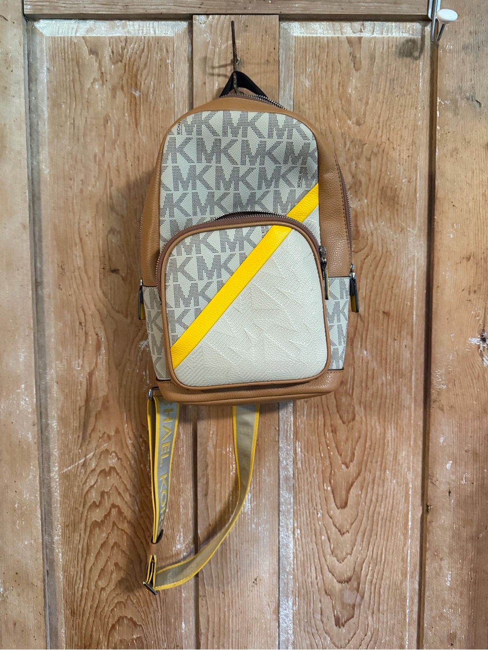 Michael Kors Cooper Chino Commuter Sling backpack